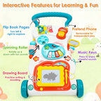 Baby Push Walker Activity Center With Music - Gadget by Extoril