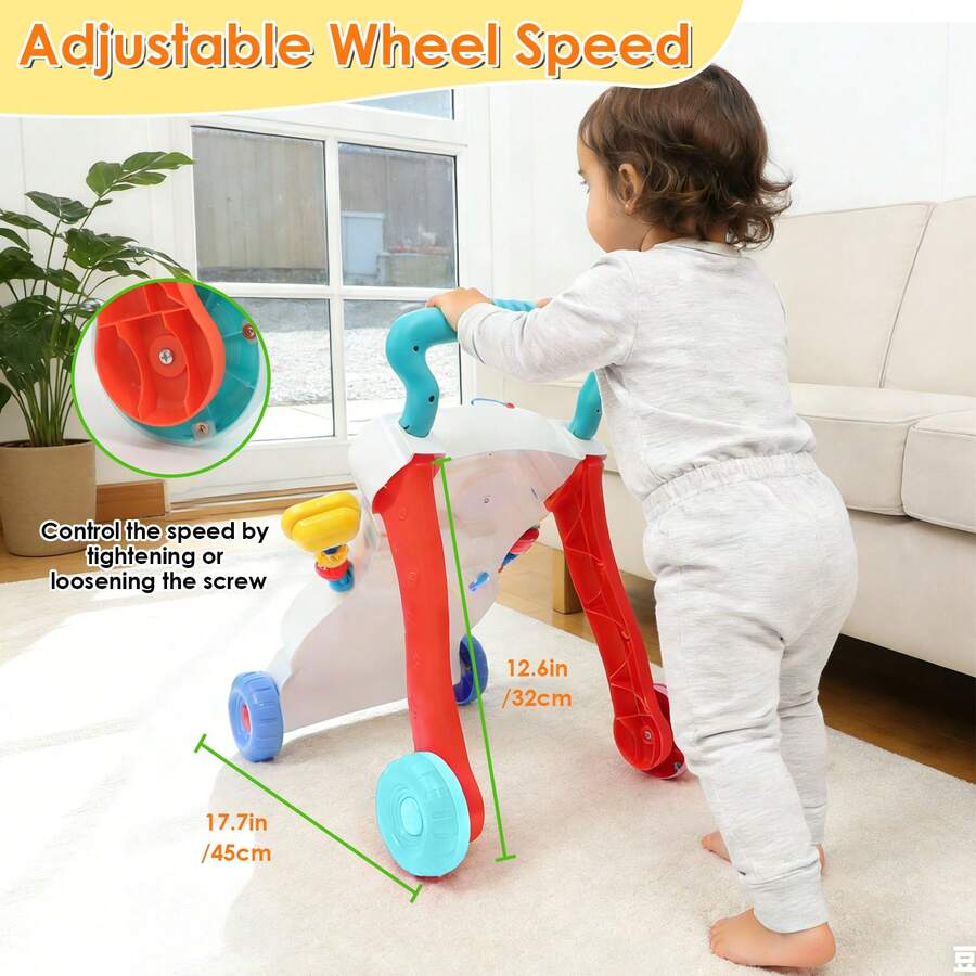 Baby Push Walker Activity Center With Music - Gadget by Extoril