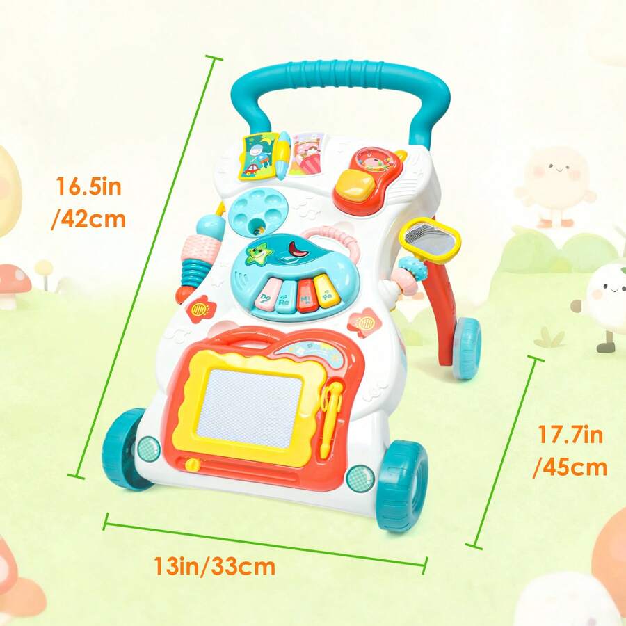 Baby Push Walker Activity Center With Music - Gadget by Extoril