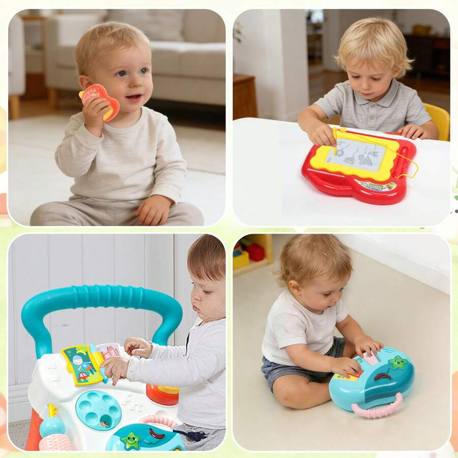 Baby Push Walker Activity Center With Music - Gadget by Extoril