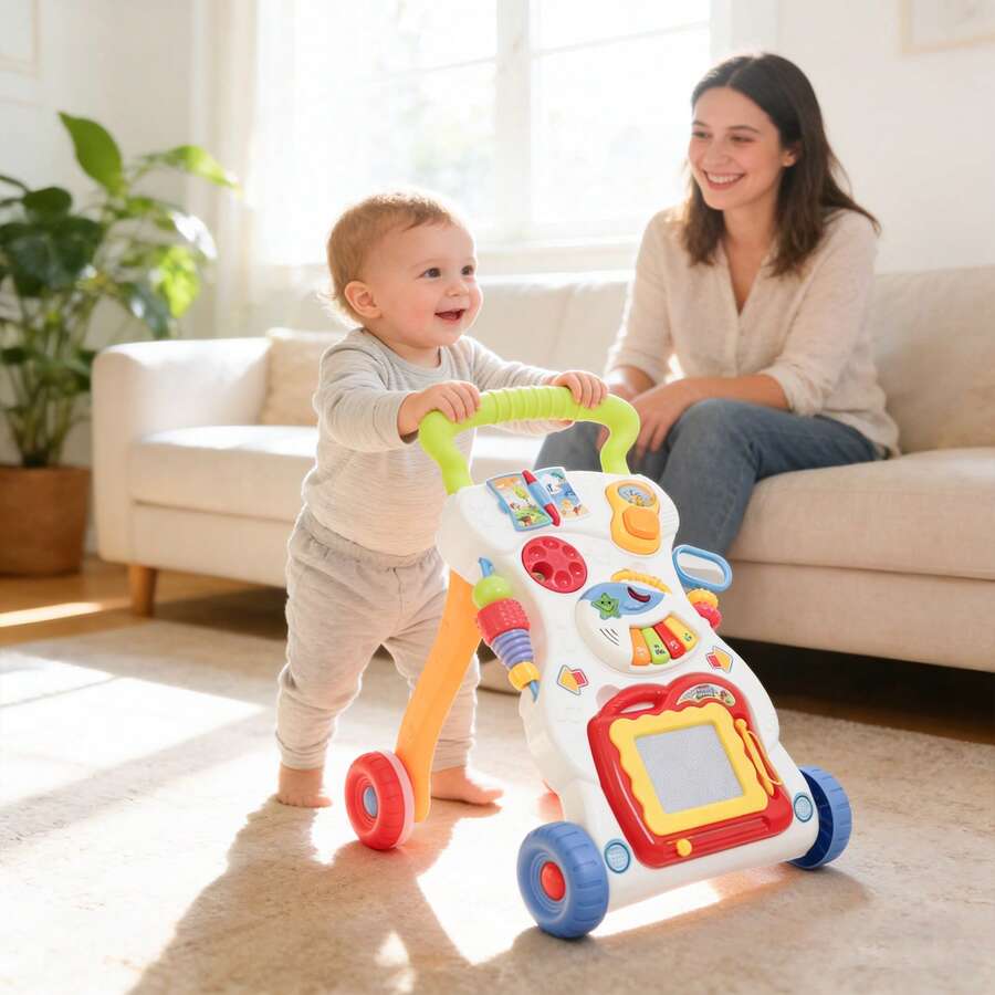 Baby Push Walker Activity Center With Music - Gadget by Extoril