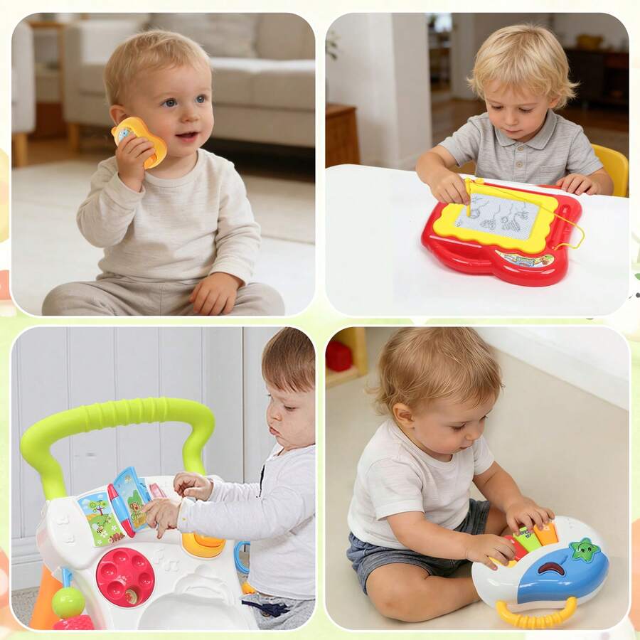 Baby Push Walker Activity Center With Music - Gadget by Extoril