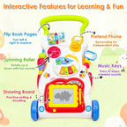 Baby Push Walker Activity Center With Music - Gadget by Extoril