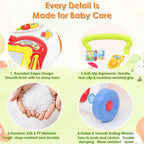 Baby Push Walker Activity Center With Music - Gadget by Extoril