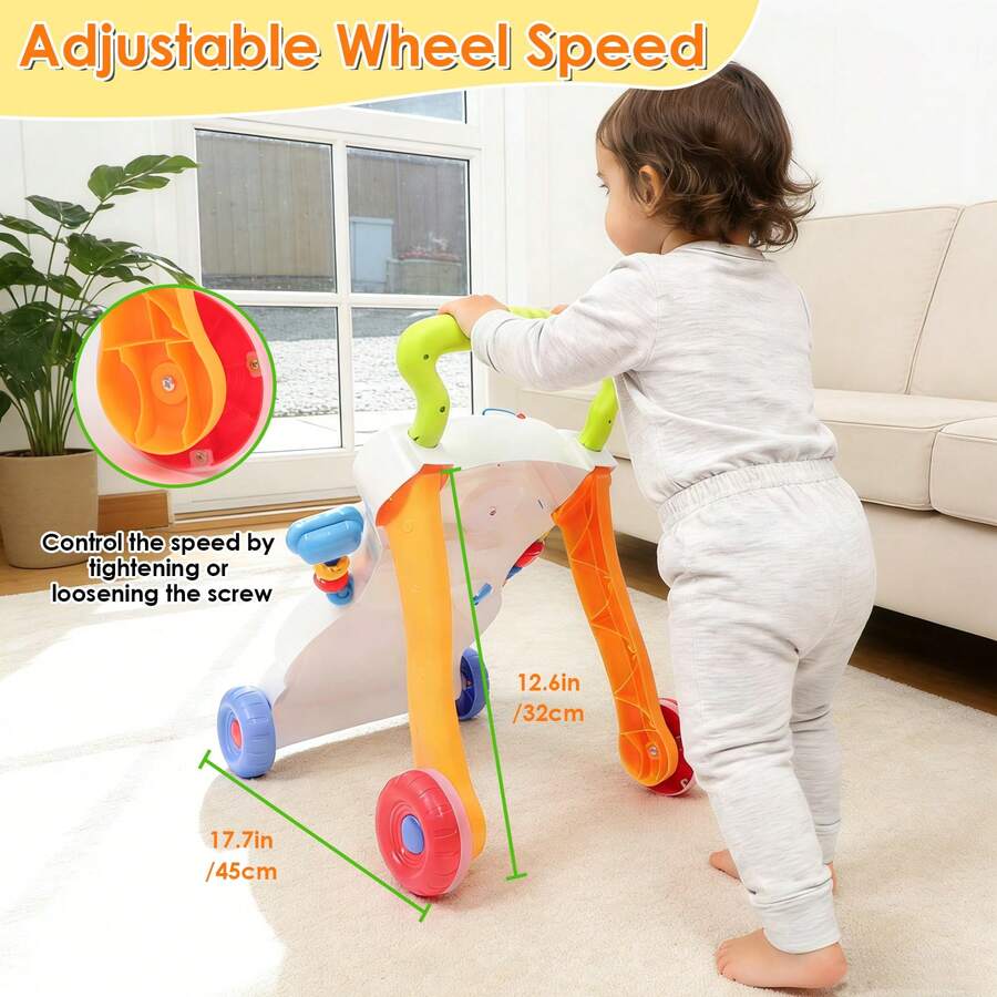 Baby Push Walker Activity Center With Music - Gadget by Extoril