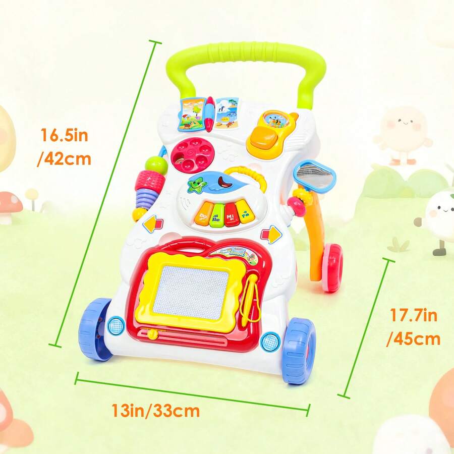 Baby Push Walker Activity Center With Music - Gadget by Extoril