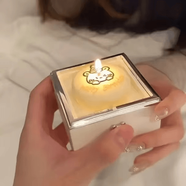 Bear Candle LED Ring Box for Proposals - Gadget by Extoril