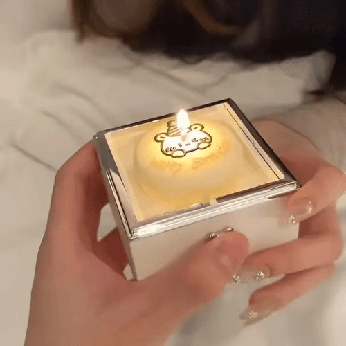 Bear Candle LED Ring Box for Proposals - Gadget by Extoril