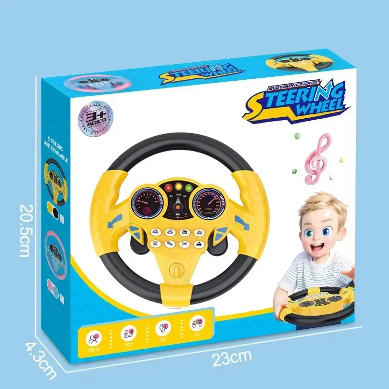 Kids Electric Steering Wheel Toy - Gadget by Extoril