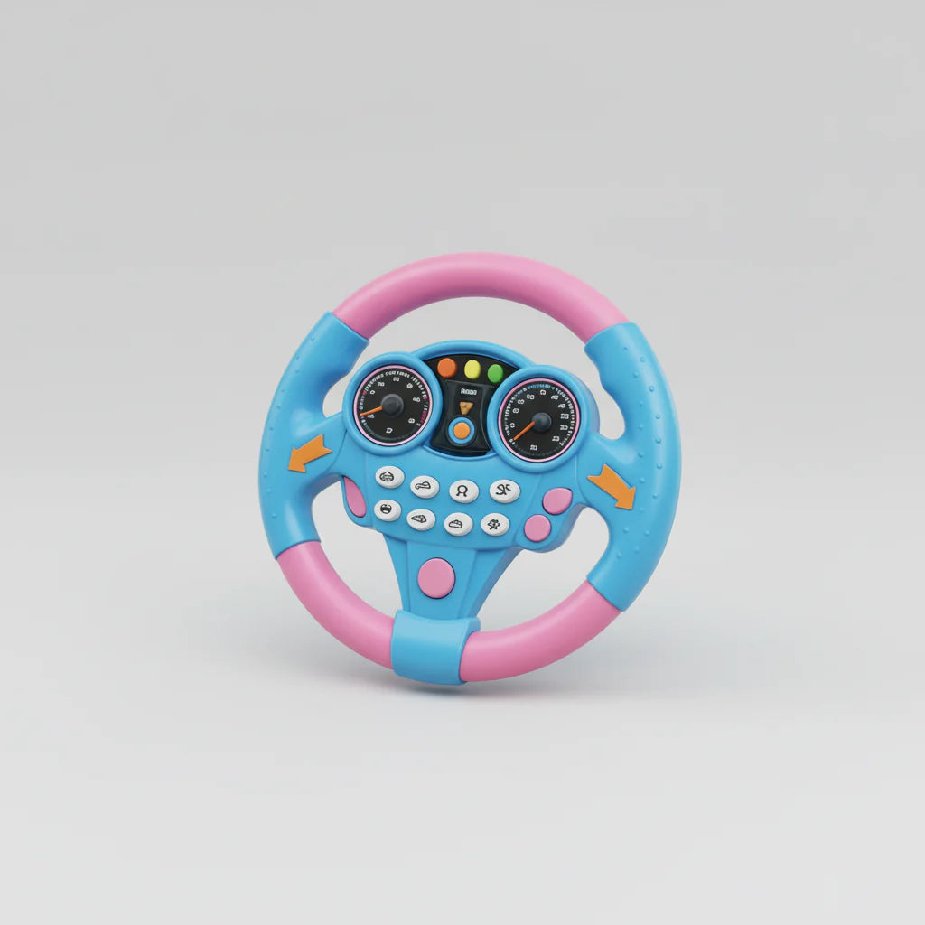 Kids Electric Steering Wheel Toy - Gadget by Extoril