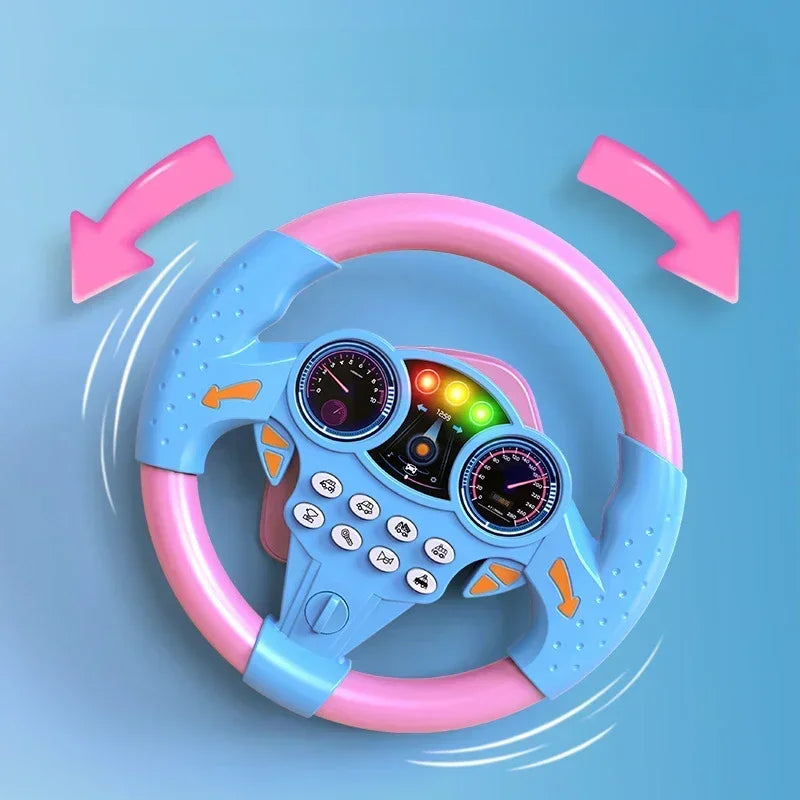 Kids Electric Steering Wheel Toy - Gadget by Extoril