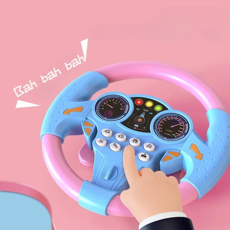 Kids Electric Steering Wheel Toy - Gadget by Extoril