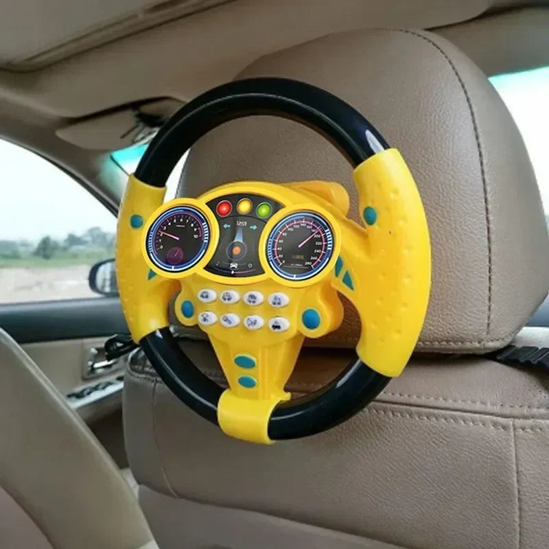 Kids Electric Steering Wheel Toy - Gadget by Extoril