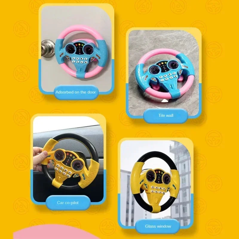 Kids Electric Steering Wheel Toy - Gadget by Extoril
