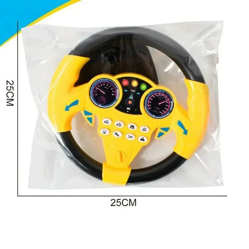 Kids Electric Steering Wheel Toy - Gadget by Extoril