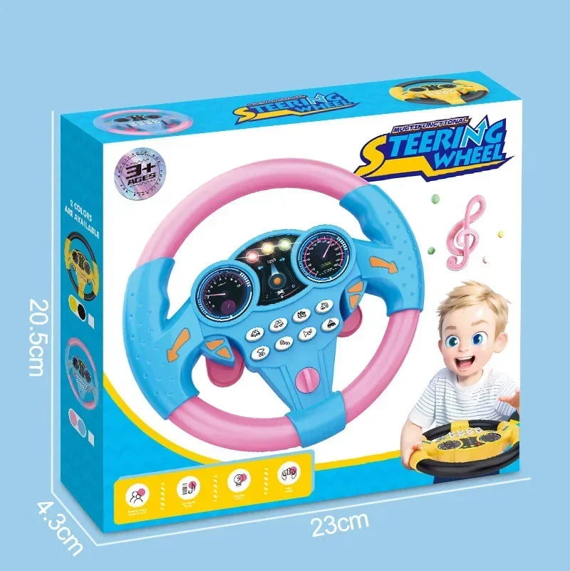 Kids Electric Steering Wheel Toy - Gadget by Extoril