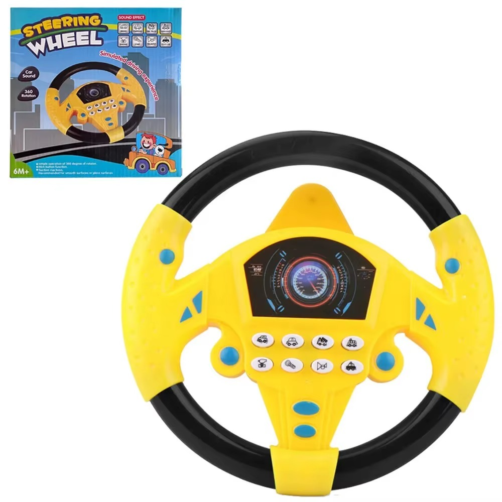 Kids Electric Steering Wheel Toy - Gadget by Extoril