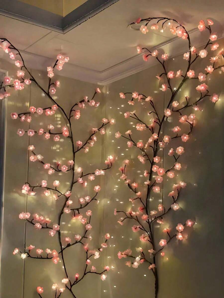 Bendable Cherry Blossom Branch LED Light - home decor by Extoril