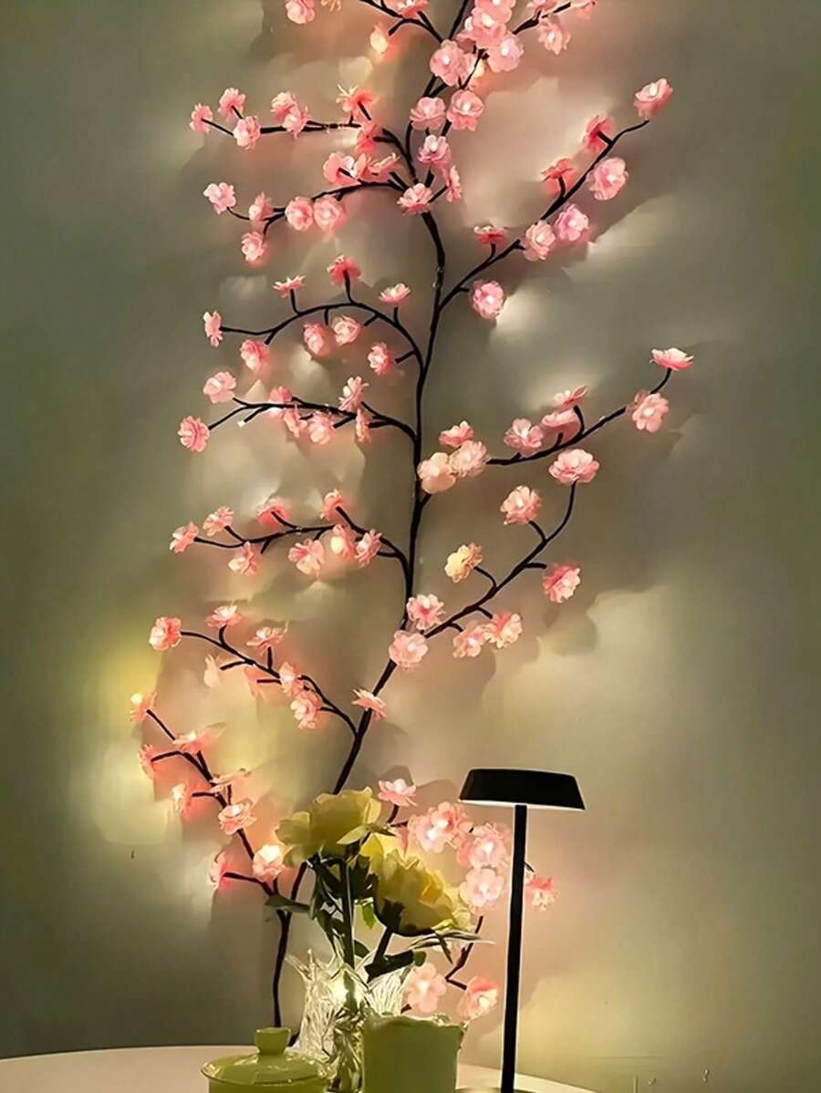 Bendable Cherry Blossom Branch LED Light - home decor by Extoril