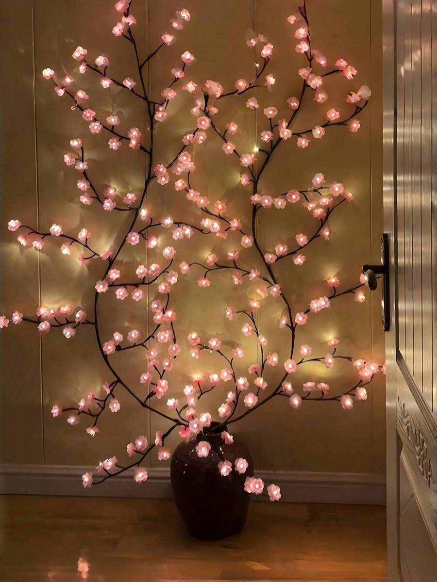 Bendable Cherry Blossom Branch LED Light - home decor by Extoril
