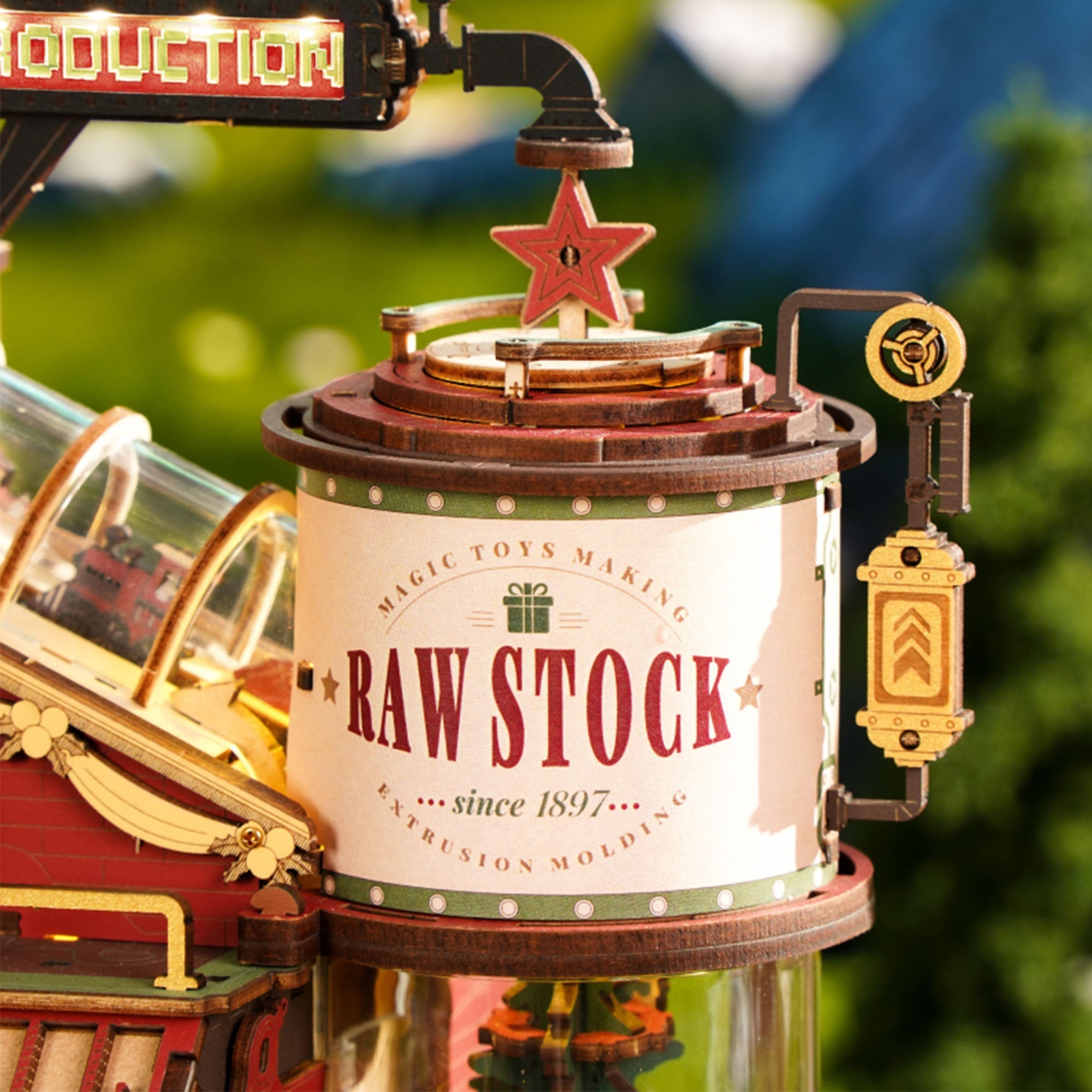 Dream Gift Factory Music Box - 3D Wooden Puzzle by Extoril