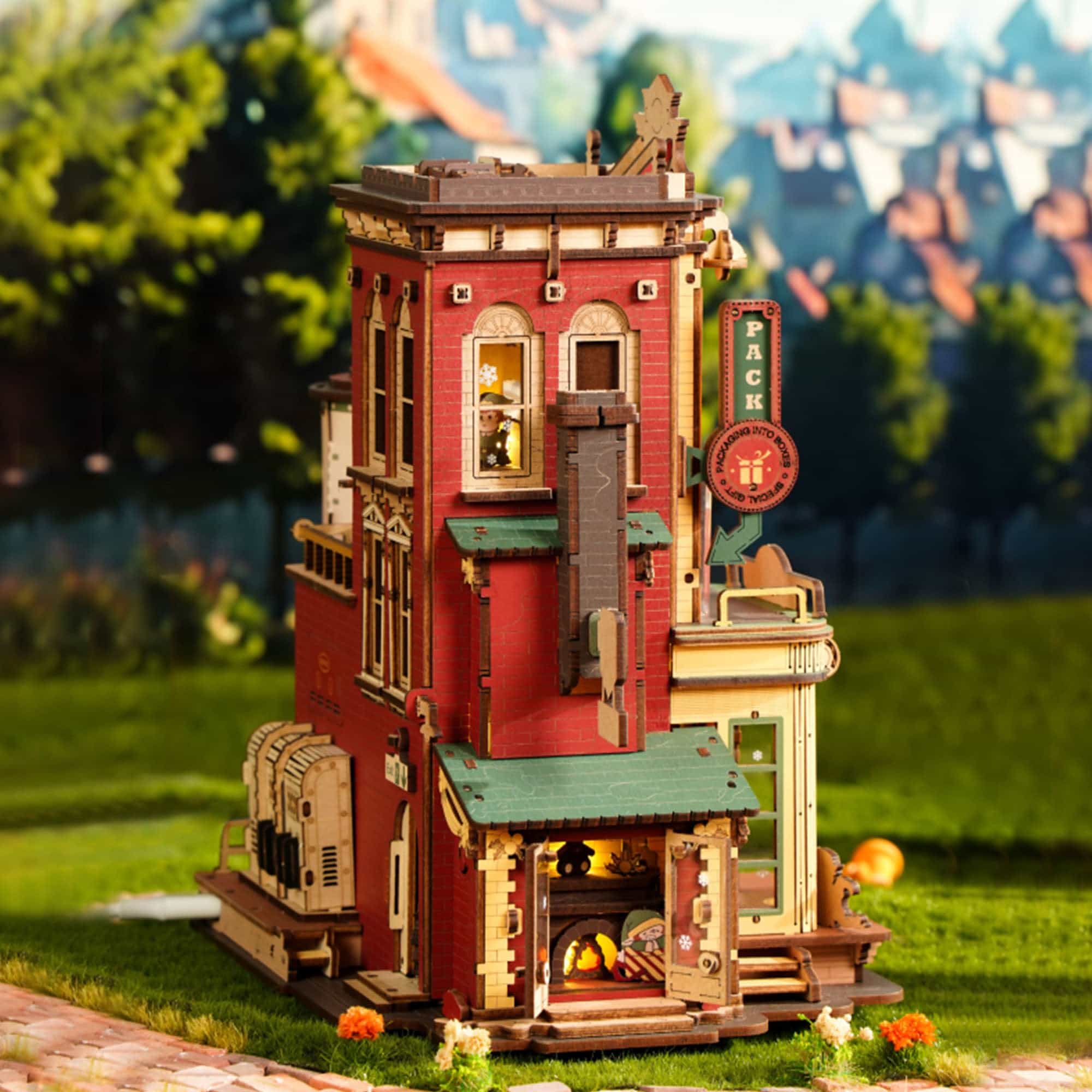 Dream Gift Factory Music Box - 3D Wooden Puzzle by Extoril