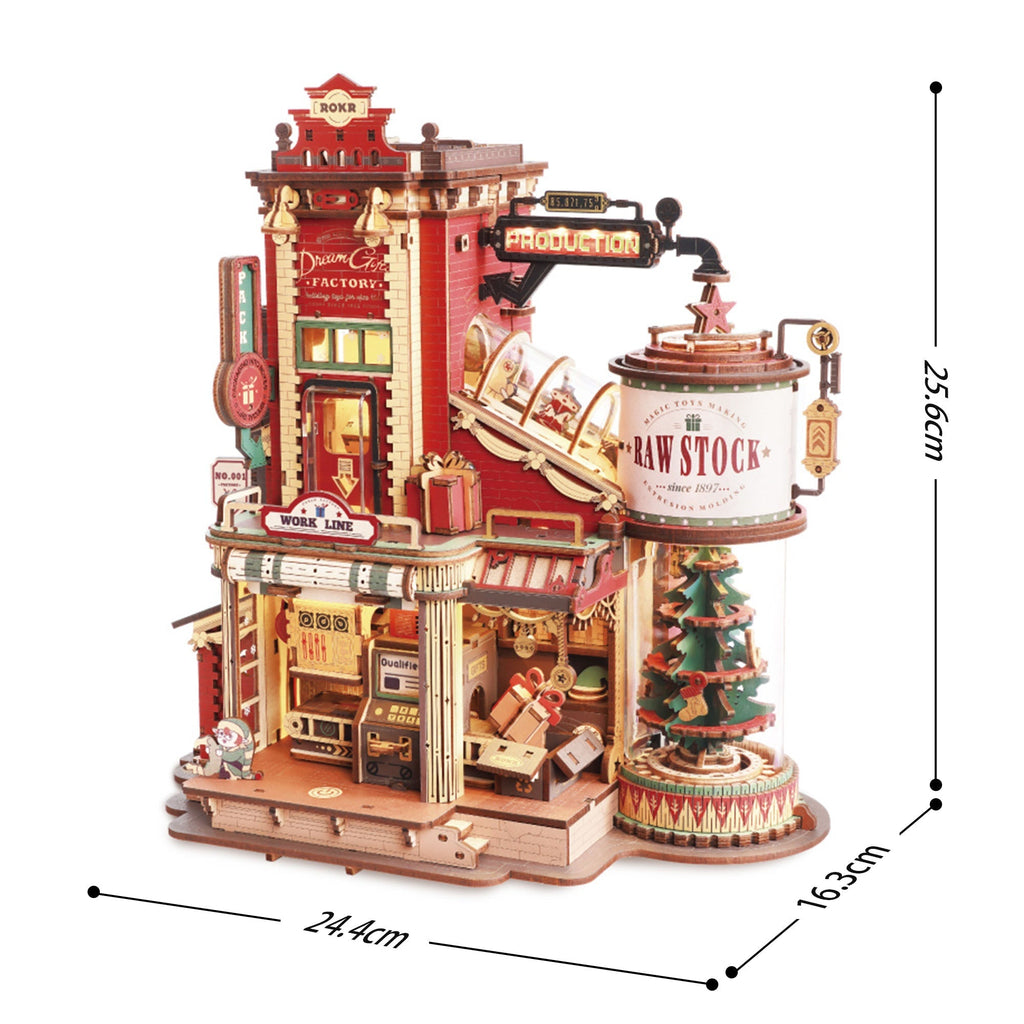 Dream Gift Factory Music Box - 3D Wooden Puzzle by Extoril