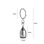 CNC Turbofan Engine Keychain Metal - Gadget by Extoril