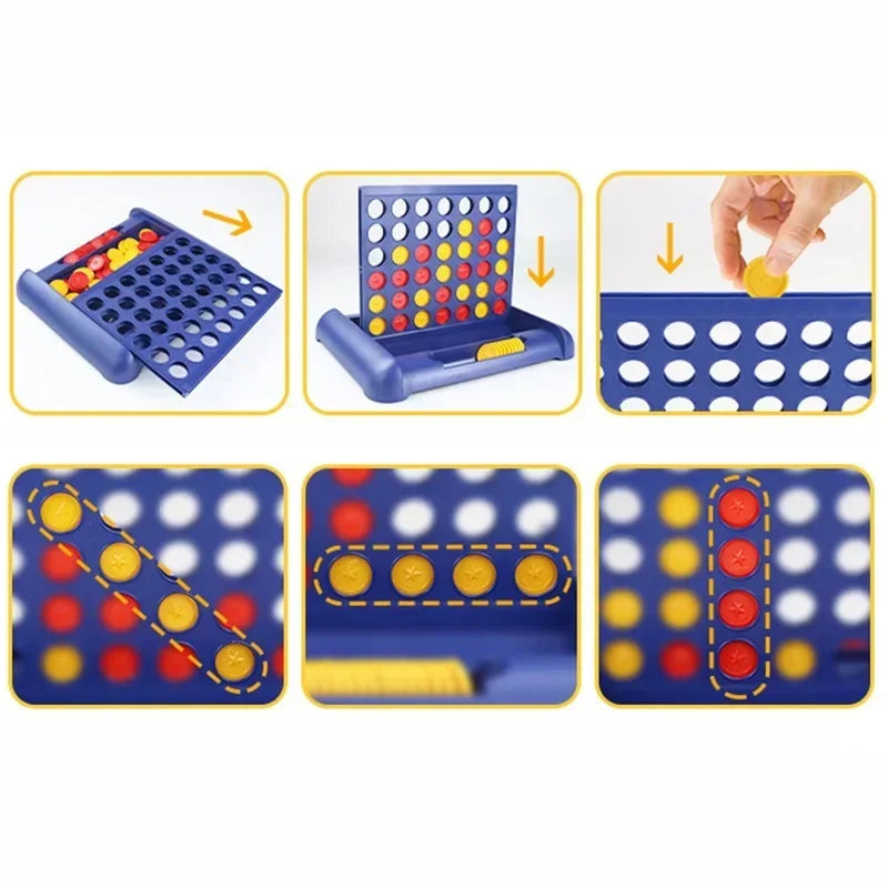 Connect 4 Portable Board Game - Gadget by Extoril