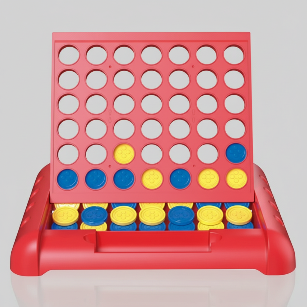 Connect 4 Portable Board Game - Gadget by Extoril