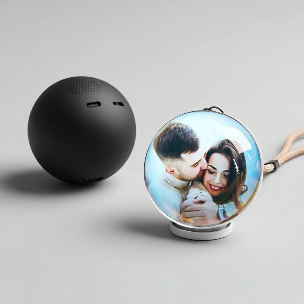 Memory Capsul Video Crystal Ball 3D Memory Orb - Gadget by Extoril