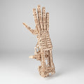 Cyber Hand Wooden Mechanical Gauntlet Kit - 3D Wooden Puzzle by Extoril