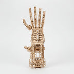 Cyber Hand Wooden Mechanical Gauntlet Kit - 3D Wooden Puzzle by Extoril