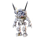 COSMIC GUARDIAN 3D Metal Astronaut Rabbit Model Kit - 3d metal puzzle by Extoril