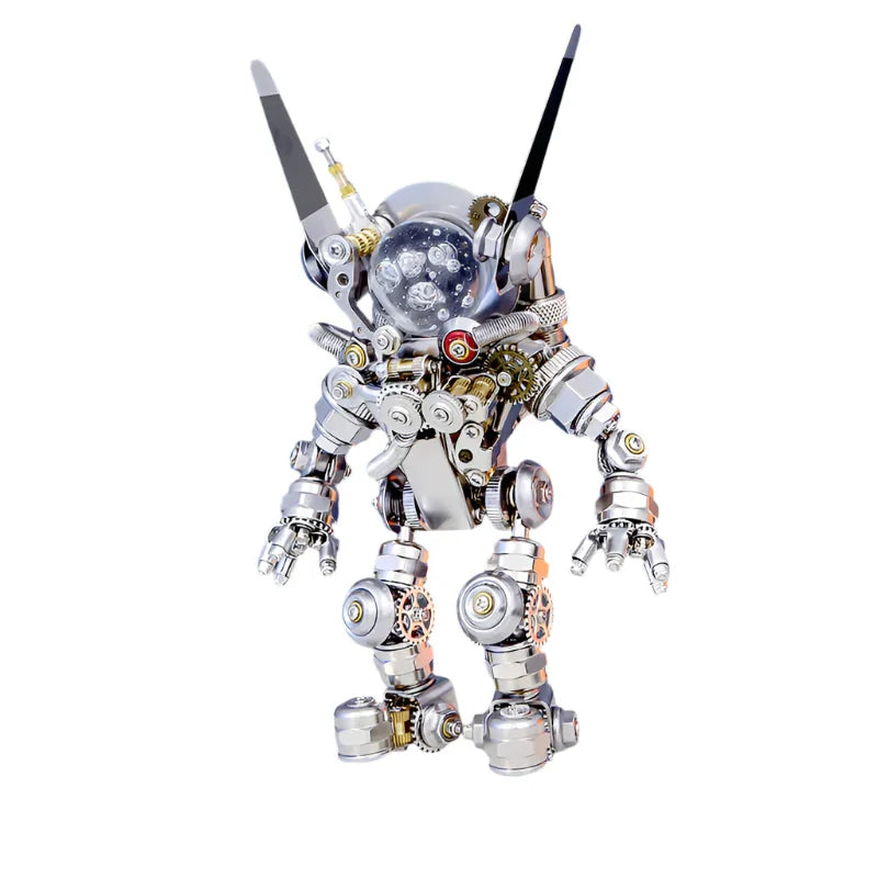 COSMIC GUARDIAN 3D Metal Astronaut Rabbit Model Kit - 3d metal puzzle by Extoril