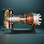 DIY 1/20 Scale TR900 Aircraft Turbofan Engine Model Kit 150+PCS - DIY Engine Model by Extoril