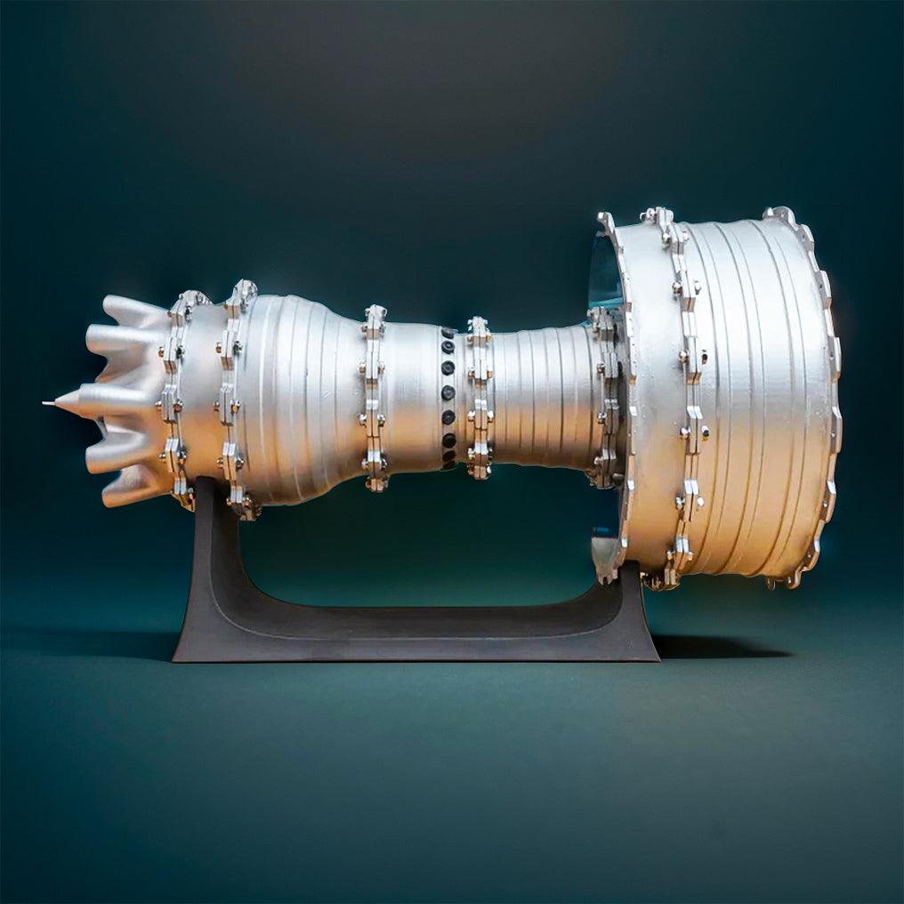 DIY 1/20 Scale TR900 Aircraft Turbofan Engine Model Kit 150+PCS - DIY Engine Model by Extoril