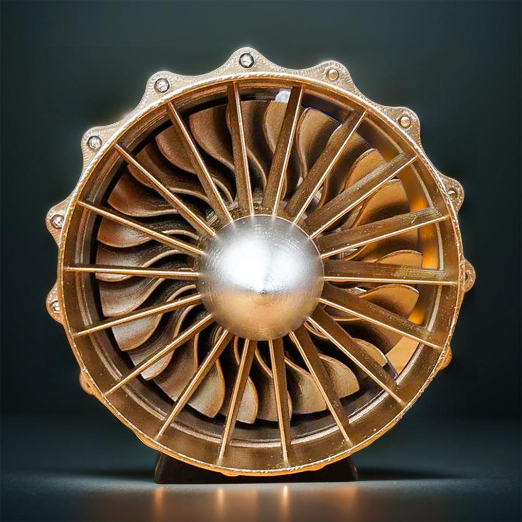 DIY 1/20 WS-15 Turbofan Engine Model Kit that Works - 150+Pcs - DIY Engine Model by Extoril