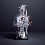 DIY 1/6 Full Metal 5 Cylinder Radial Engine Model Kit - DIY Engine Model by Extoril