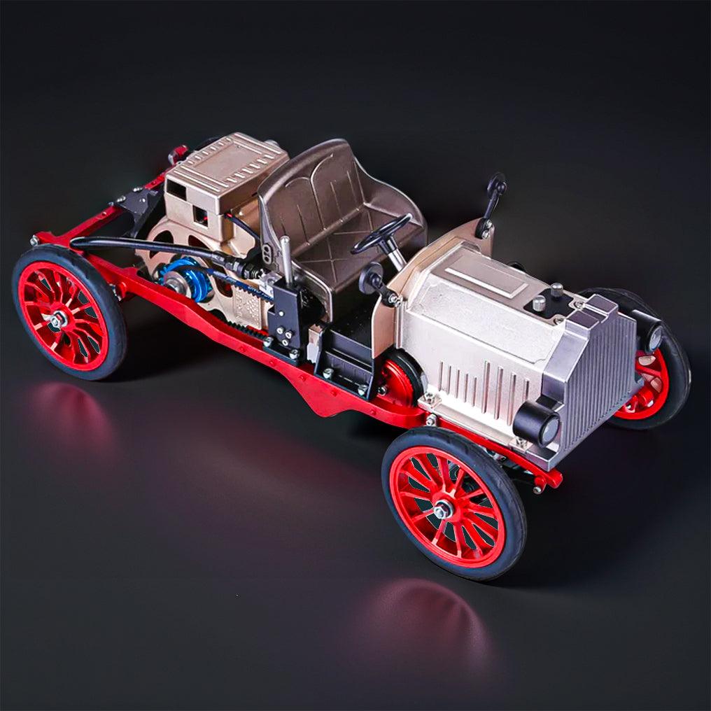 DIY Educational Metal Mechanical Classic Car Mini Electric Single-cylinder Engine Assembly Kit - DIY Engine Model by Extoril