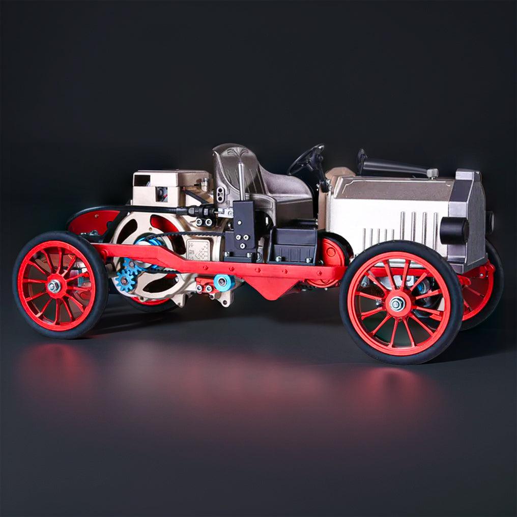 DIY Educational Metal Mechanical Classic Car Mini Electric Single-cylinder Engine Assembly Kit - DIY Engine Model by Extoril