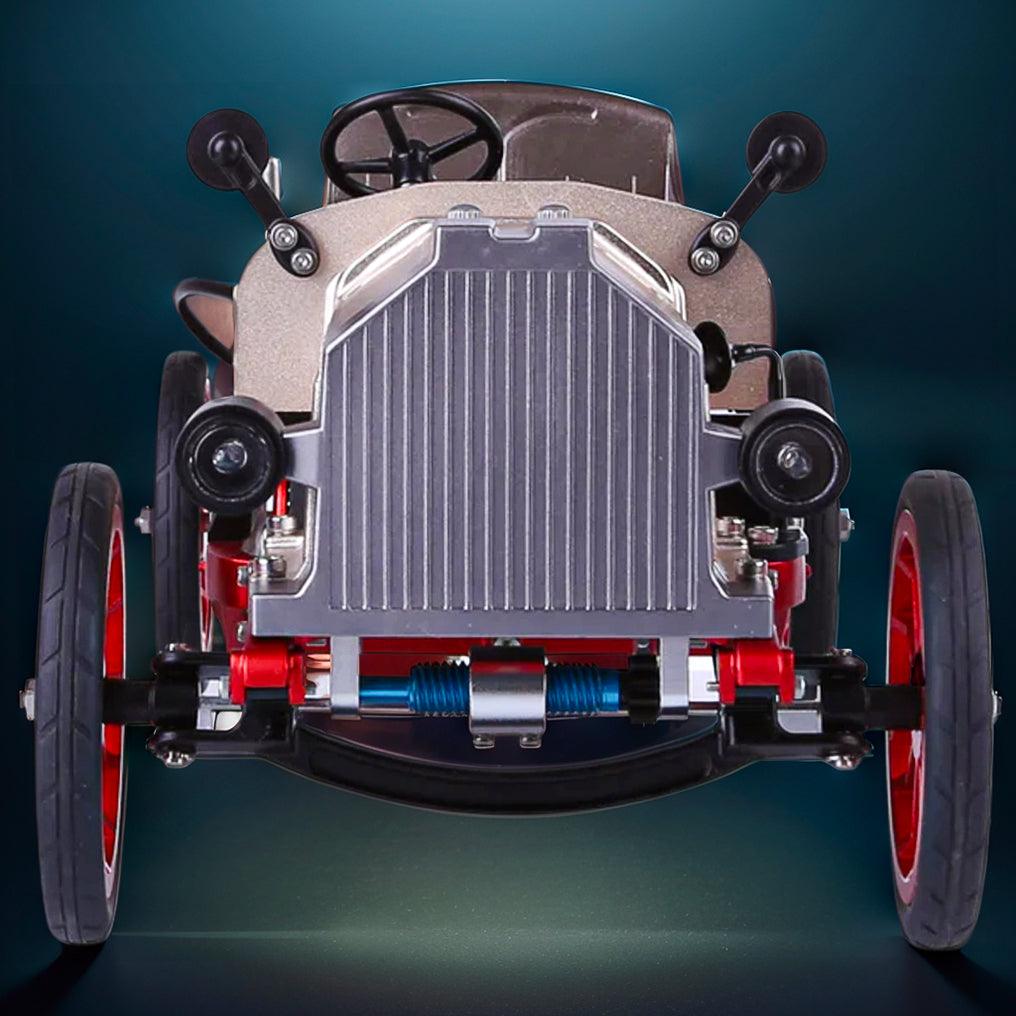 DIY Educational Metal Mechanical Classic Car Mini Electric Single-cylinder Engine Assembly Kit - DIY Engine Model by Extoril