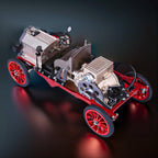 DIY Educational Metal Mechanical Classic Car Mini Electric Single-cylinder Engine Assembly Kit - DIY Engine Model by Extoril