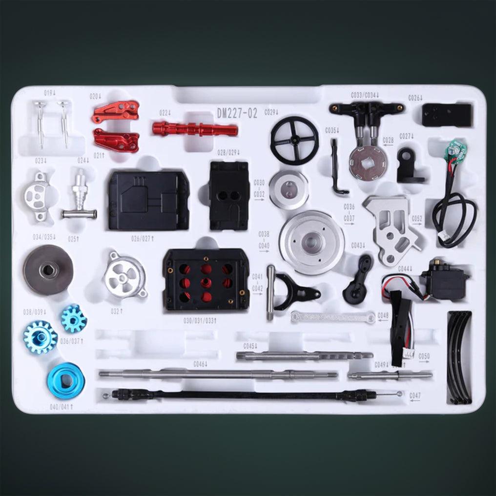DIY Educational Metal Mechanical Classic Car Mini Electric Single-cylinder Engine Assembly Kit - DIY Engine Model by Extoril
