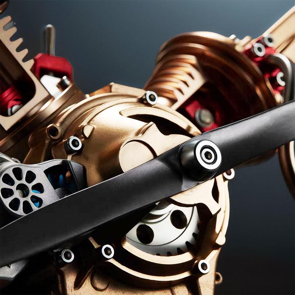 DIY Full Metal V2 Car Engine Assembly Kit that Work - DIY Engine Model by Extoril