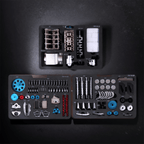 DIY Full Metal V8 Engine Model Kit RC 1: 3 Mini V8 Motor That Run 500+Pcs - DIY Engine Model by Extoril