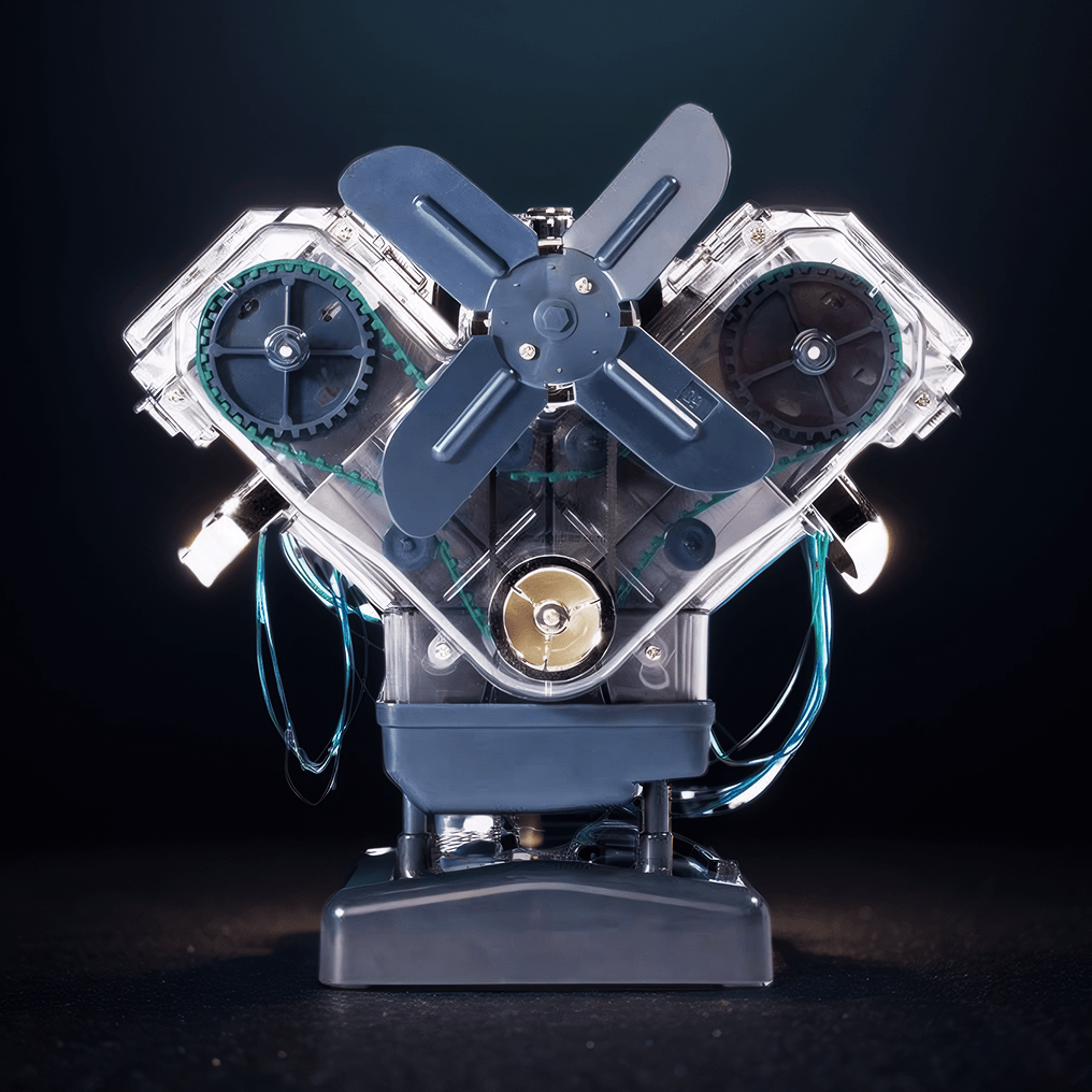 DIY Mini V8 Engine Model Kit - home decor by Extoril