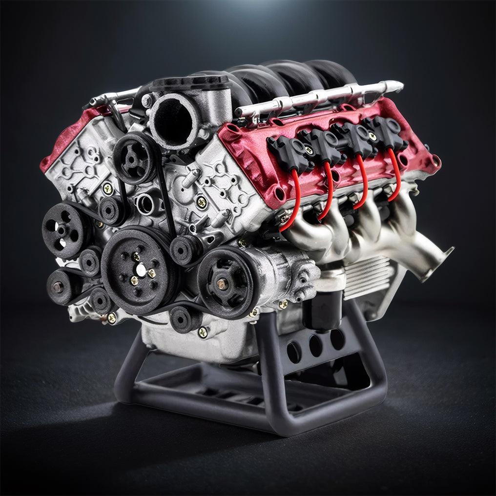 DIY Mini Motor V8 Engine RC Performance V8 Engine - DIY Engine Model by Extoril