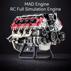 DIY Mini Motor V8 Engine RC Performance V8 Engine - DIY Engine Model by Extoril