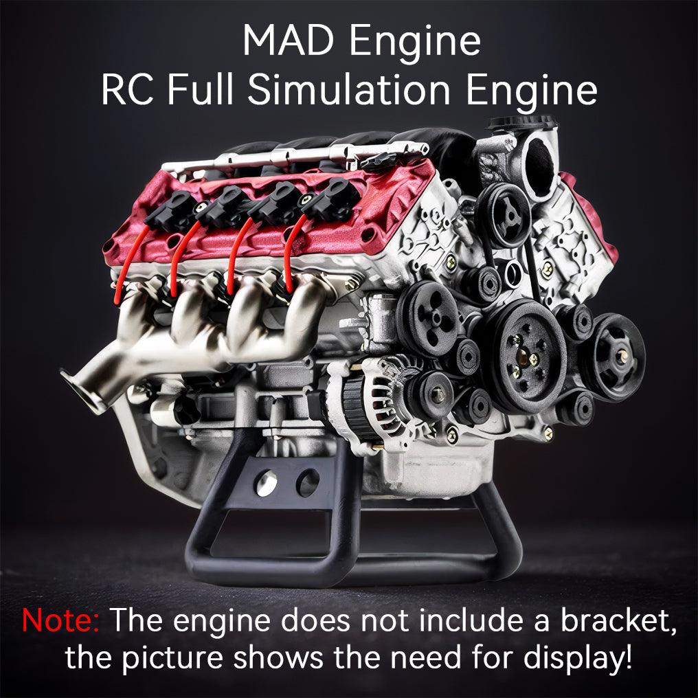 DIY Mini Motor V8 Engine RC Performance V8 Engine - DIY Engine Model by Extoril